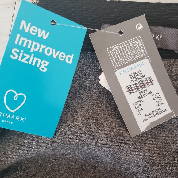 New Primark Gray A-line Mini Skirt - Picture 4 of 5